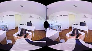 Hey, Check Out This Virtual Secretary In 3D From Virtualrealporn Com