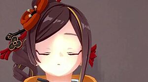 Chiori Blowjob in Genshin Impact Fantasy
