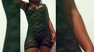 New model more6 tlg poses in lingerie for her first photoshoot