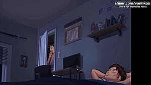 Wild Sex With Stepmom In Bed