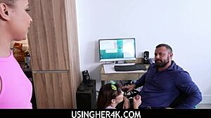 Usingher4k - movie mania freeuse with stepdad- lilith grace ryder rey