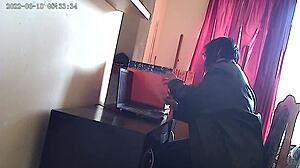 Office Worker Sucks Boss's Monster Cock, Swallowing Cum In A Steamy Encounter