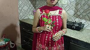 Indian Desi Saara Bhabhi's Wild Valentine's Day Ride With Devar Ji!