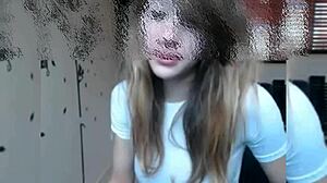 Perfect 18 year old tits slammed hard for two wild hours