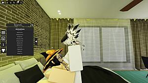 Cute Robloxian Witch Gets Banged Hard by Stranger in Group Scene