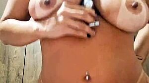 Milf Plays With Dildo In Her Pussy For Fetish Fun