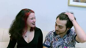 Wow, 19-year-old bombshell inna black craves a hardcore bent-over fuck!