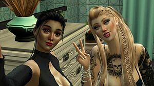 Sims 4 xxx series: Temptation in Spanish - Cartoon porn