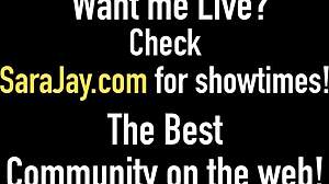 Sara Jay Rides Big Black Cock With Cunilingus And Cumshot