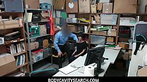 BodyCavitySearch - Hot Thief Penelope Reed Strikes Deal with Security Officer