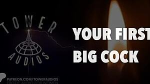 your first time with a big cock, listen to this erotic audio with dirty talk 😏