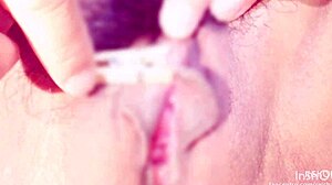 This clit sucking and pinching leads to squirting orgasms.