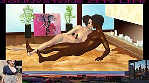 Jonnystone takes home asian for interracial fun