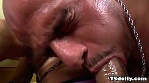 Bianca Hills Sucks Monster Cocks In Anal 3some!