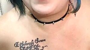 Behind the scenes of Kyra Hellfire's tattoo tour in February 2024