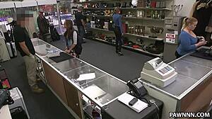 student banged in my pawn shop - xxx pawn