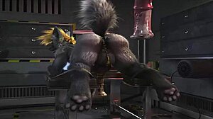 Horse compilation gets fucked by machine in furry gay scene