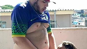 Tbt comendo o novinho na laje com todo mundo da quebrada vendo - me chame para sua laje feat dorn tags cruising ao ar livre quintal!