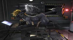 Horse compilation gets fucked by machine in furry gay scene