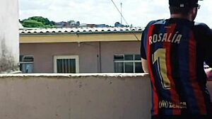 Tbt comendo o novinho na laje com todo mundo da quebrada vendo - me chame para sua laje feat dorn tags cruising ao ar livre quintal!