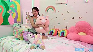 cute latina mickey violet fucks charles dera at home