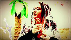 Goddess Lana Sucks Cock With Ring In POV