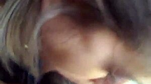 Horny Amateur Milf Deepthroats Massive Black Cock at Home