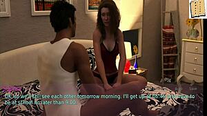 A wife and stepmother 42 play a game together