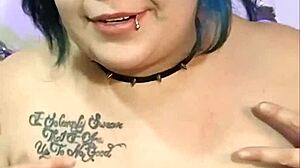 Behind the scenes of Kyra Hellfire's tattoo tour in February 2024