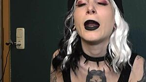 watch my cuckold husband get dominated by german femdom?