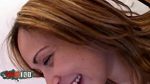 Horny Spanish Actress Sara May Fucks Terry On Bed With Cumshot