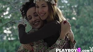 Diana Lark Poses Naked With Lesbian Milf Lucy M 😍