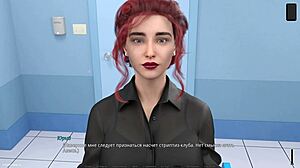 i explore the complete gameplay of knockout master part 13, featuring a girlfriend and master in a cartoon hospital setting