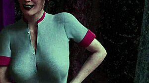 Fashionbusiness pole dancing first time in 3d cartoon game anime hentai