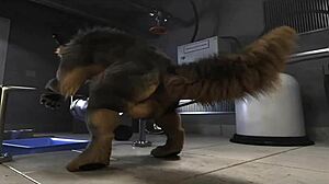 Horse compilation gets fucked by machine in furry gay scene