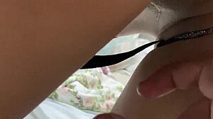 Beautiful Brazilian Akira Sanches Prepares Her Skinny Ass For Binho