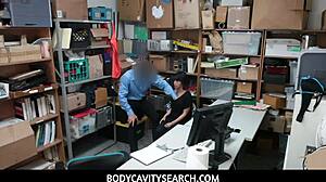 BodyCavitySearch - Hot Thief Penelope Reed Strikes Deal with Security Officer
