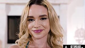 I’m obsessed with Khloe Kingsley’s tight pussy. She gets eaten out then pounded hard!