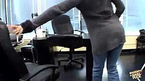 Busty Tory Lane Seduces Client for Asshole Railing!