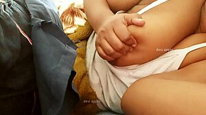 Asian Bhabhi Shows Off Her Tits, Want to See More?