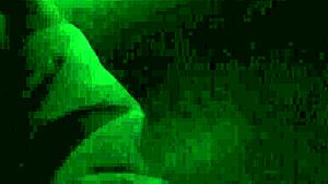 Guy in glasses bangs a slut.