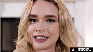 I’m obsessed with Khloe Kingsley’s tight pussy. She gets eaten out then pounded hard!