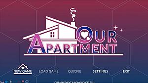 our apartment xmas hentai pornplay ep 1, roommate takes sexy poses in santa dress 😏