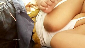 Asian Bhabhi Shows Off Her Tits, Want to See More?