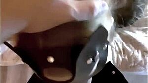 Blonde with small 18+ breasts sucks big dick.