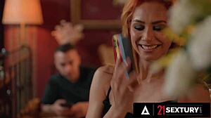 Horny Veronica Leal's Mouth and Tight Ass Fucked by Huge Cock