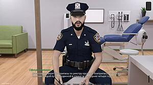 i explore the complete gameplay of knockout master part 13, featuring a girlfriend and master in a cartoon hospital setting