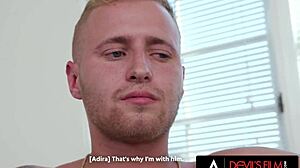 Devils Film Featuring Adira Allure in a Bisexual Threesome Scene
