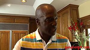 I rip her nasty twat and asshole with my monster cock