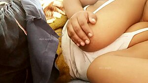 Asian Bhabhi Shows Off Her Tits, Want to See More?